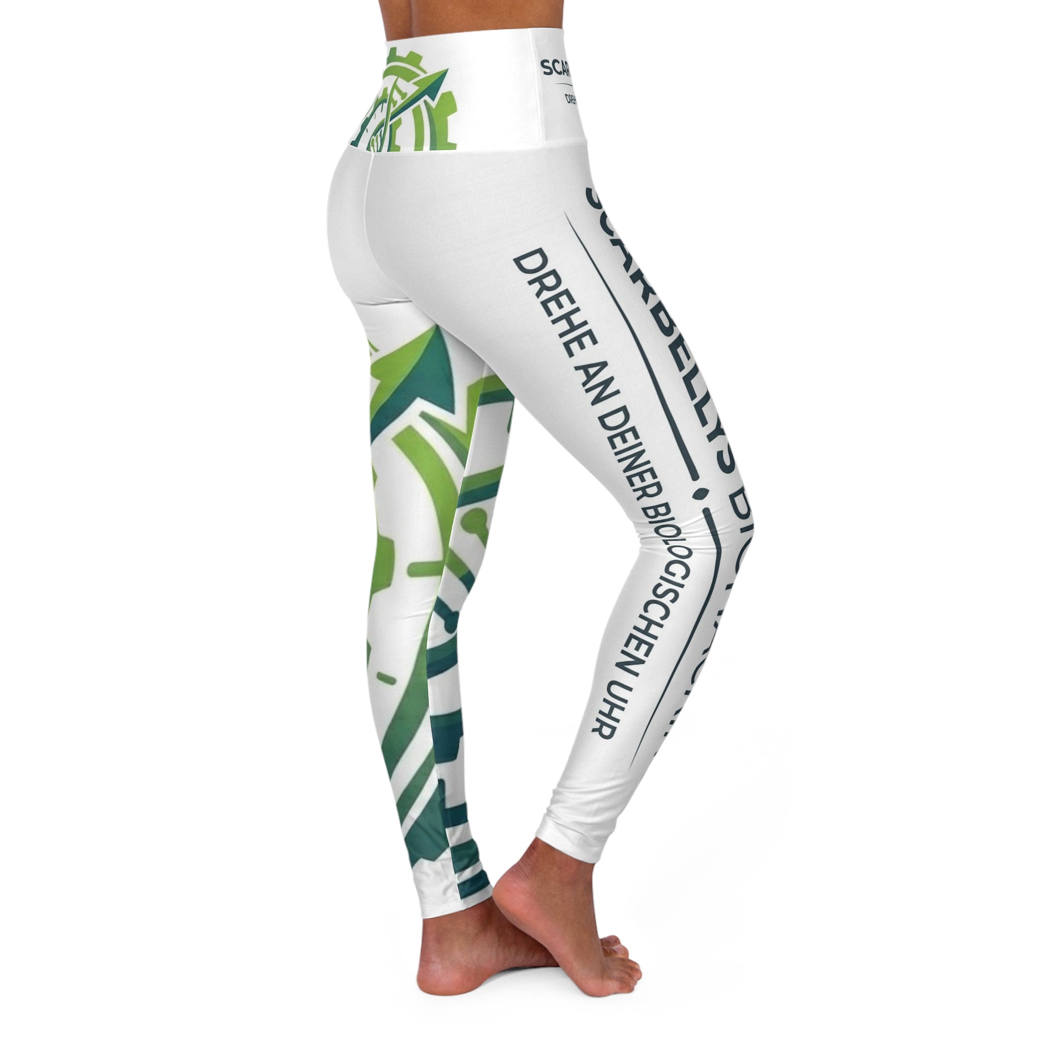 High Waisted Yoga Leggings — Scarbellys DNA