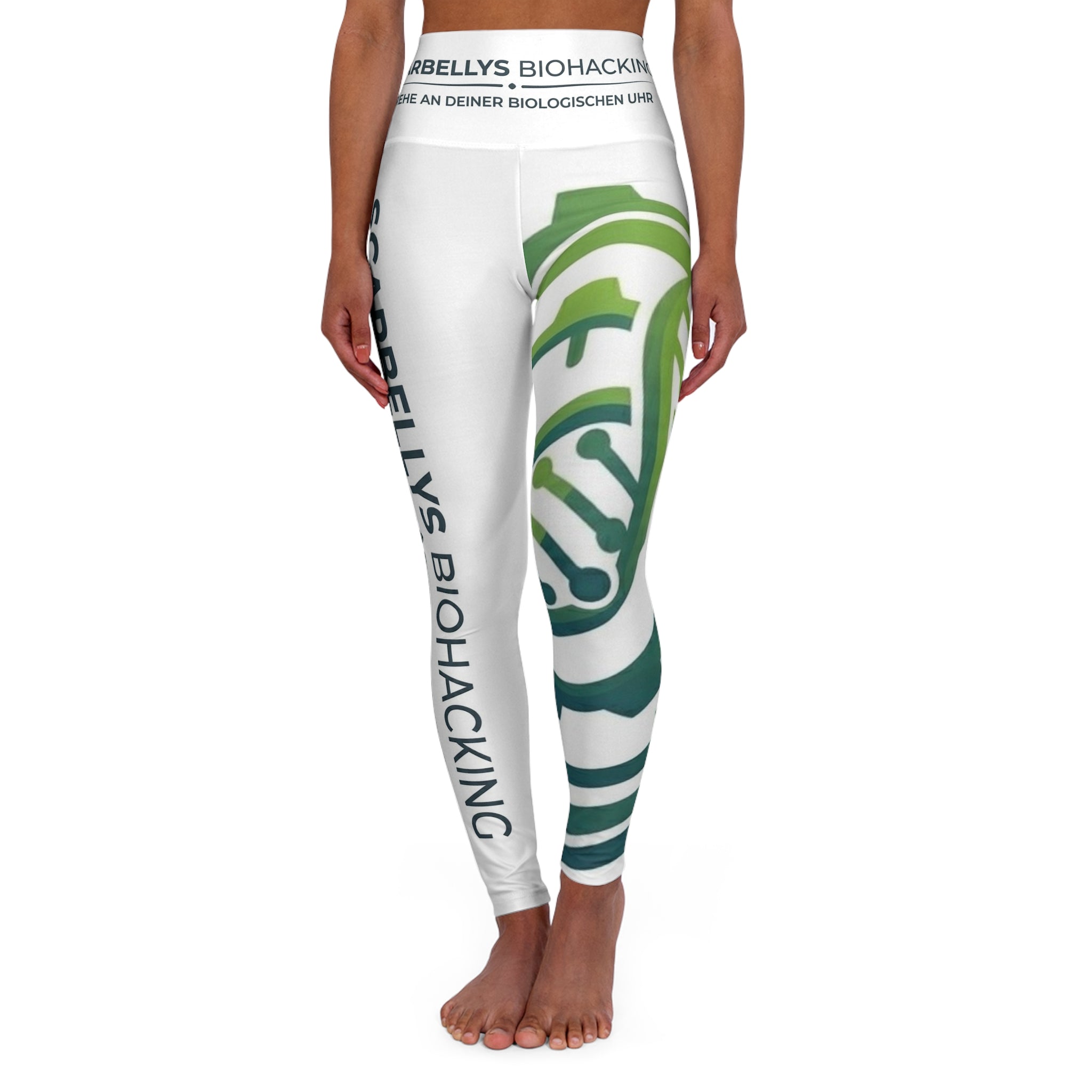 High Waisted Yoga Leggings — Scarbellys DNA