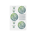 Temporary Tattoo Sheet — Green DNA Gear Emblem Tattoos (Science & Engineering Theme)