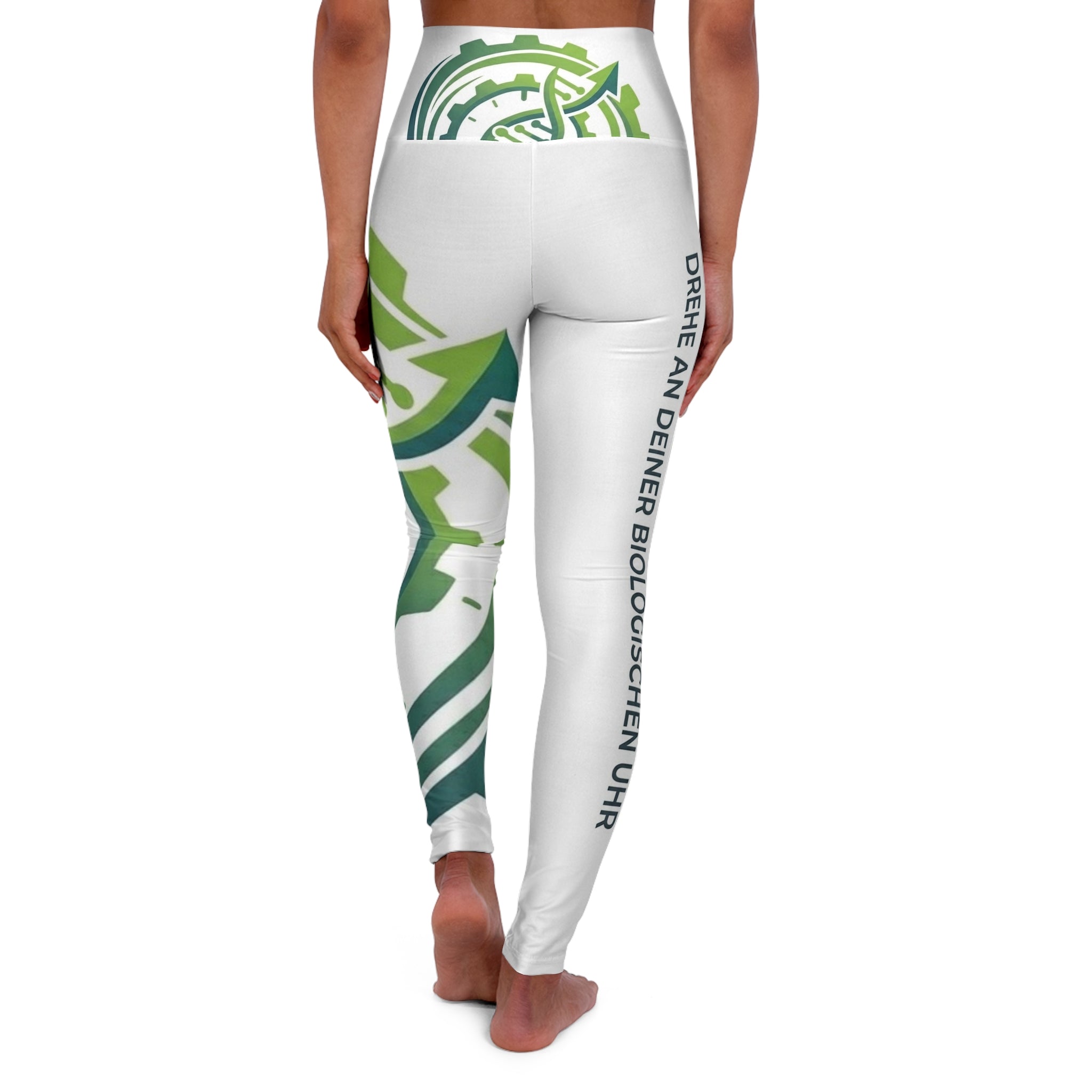 High Waisted Yoga Leggings — Scarbellys DNA