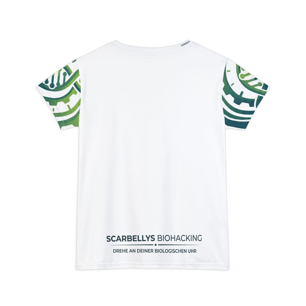 Biohacking Gear Women's Short Sleeve Shirt — Scarbellys DNA